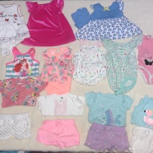 0-3 Month Girl Summer Lot